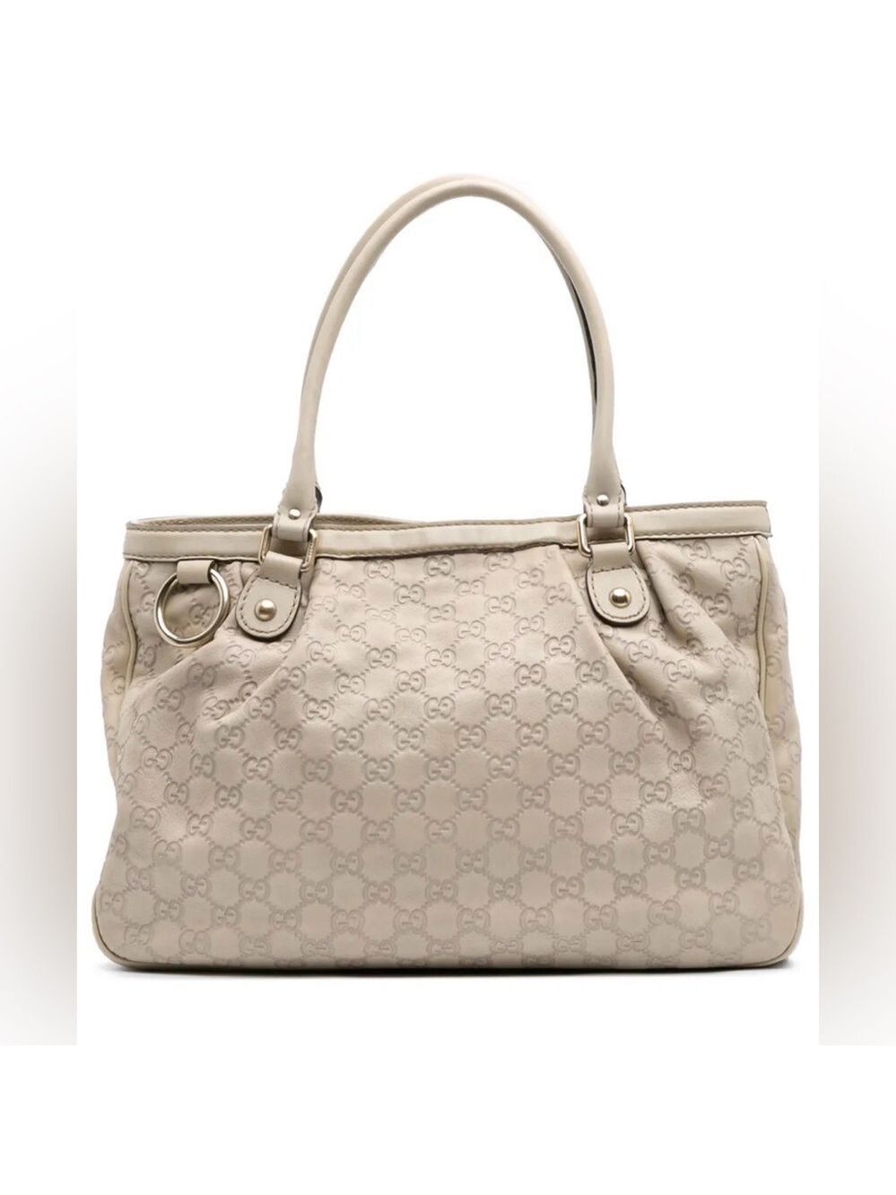 Gucci Cream Shoulder Bag